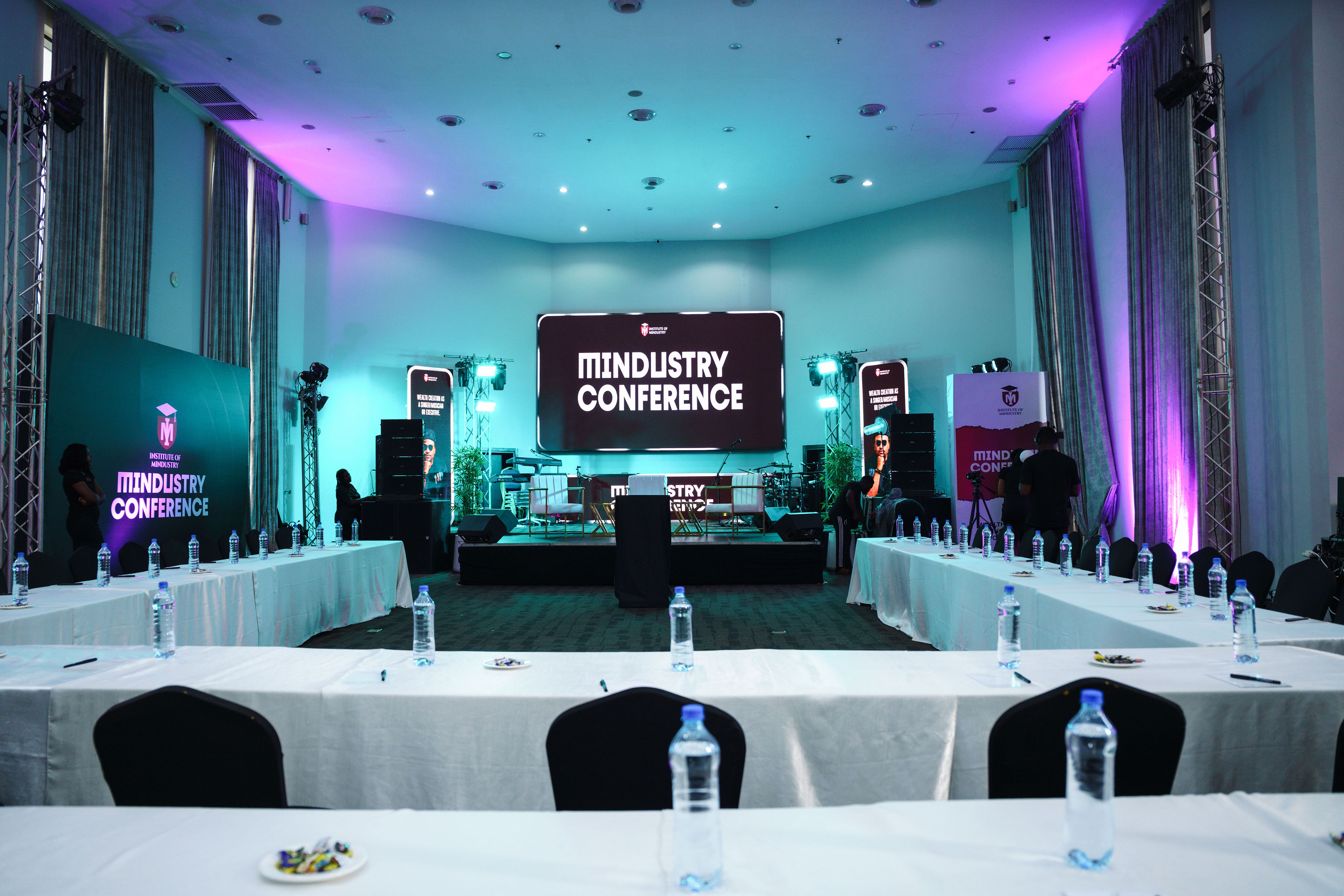 Conference venue hall
