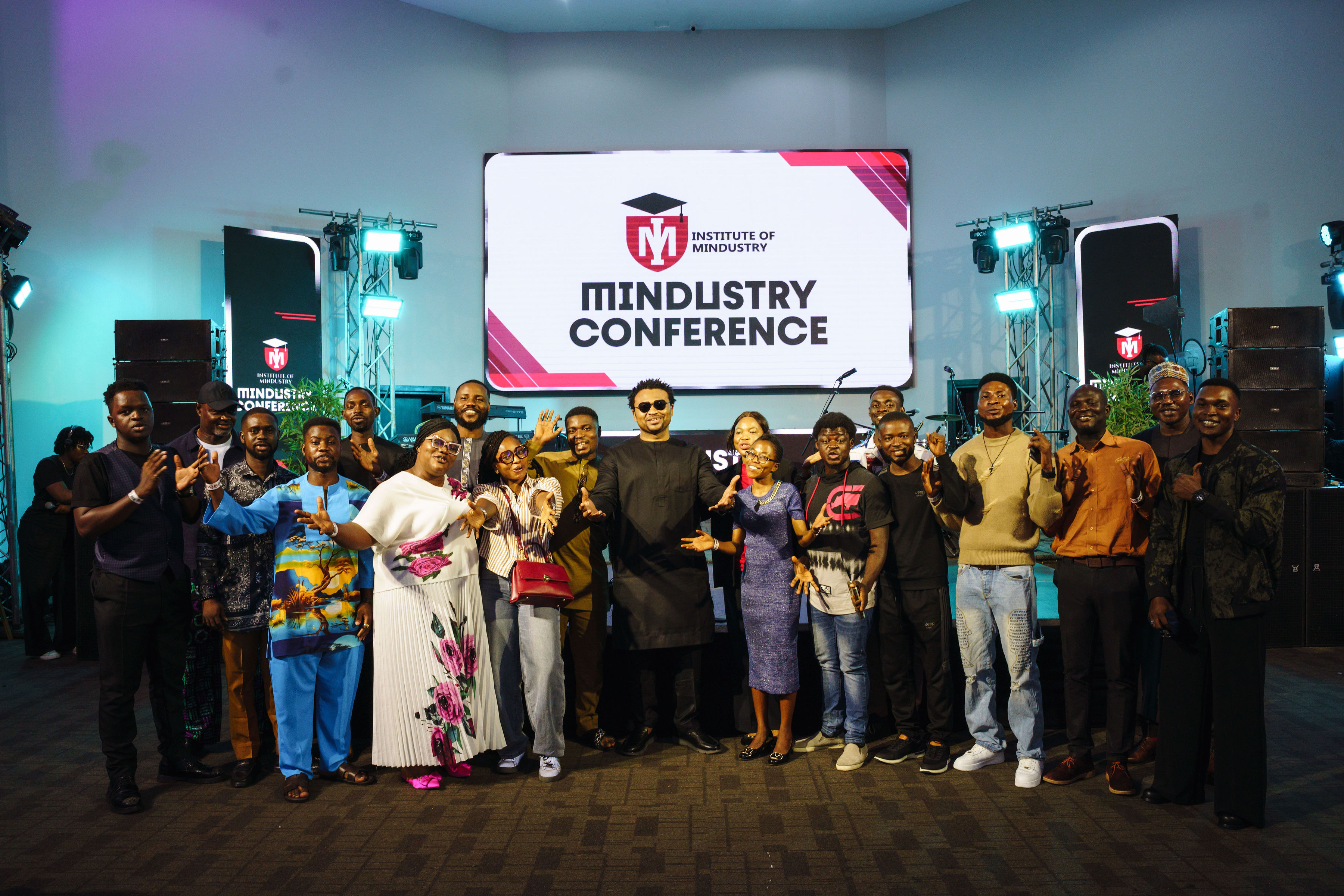 Mindustry Conference community celebration